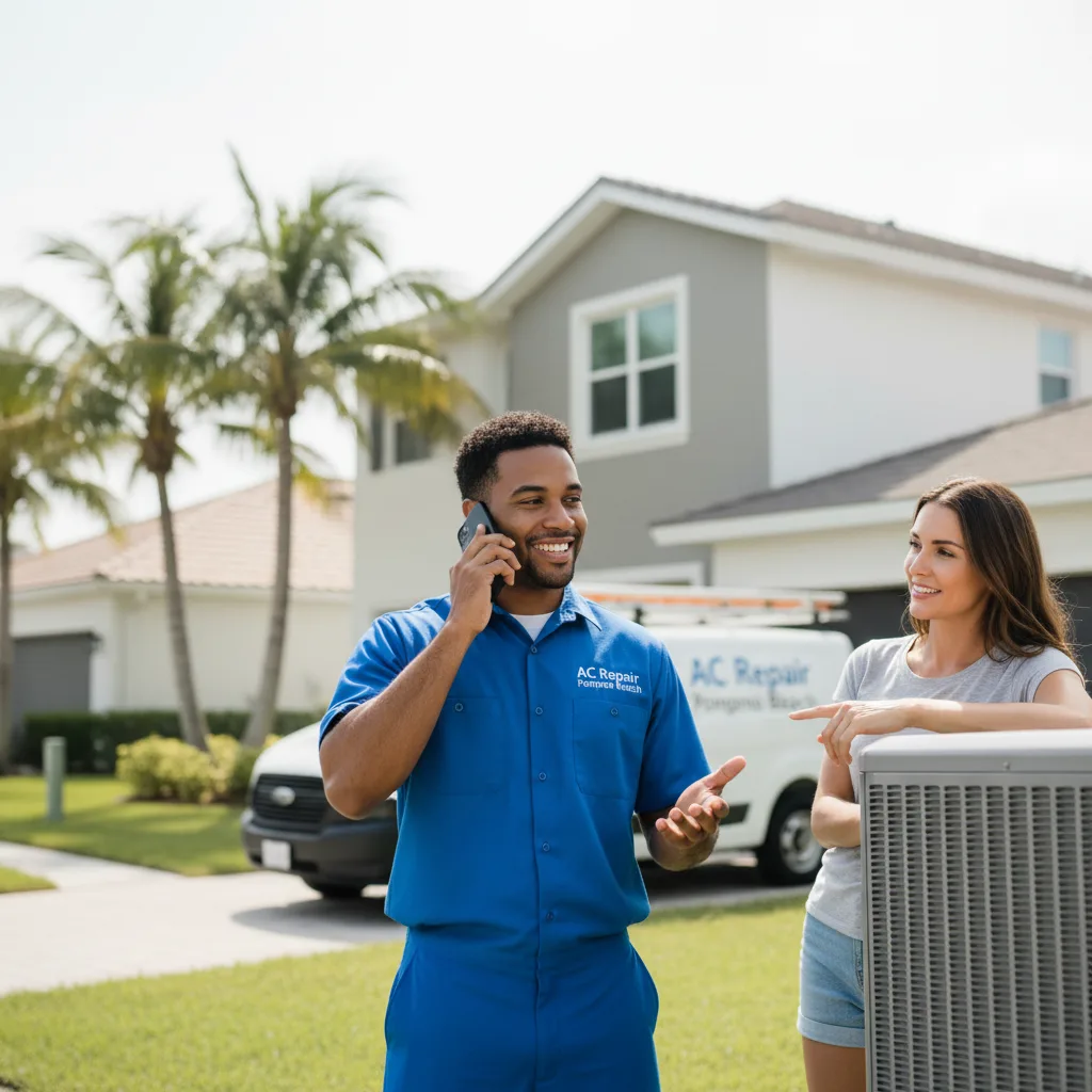 AC Repair Pompano Beach customer support in New Braunfels